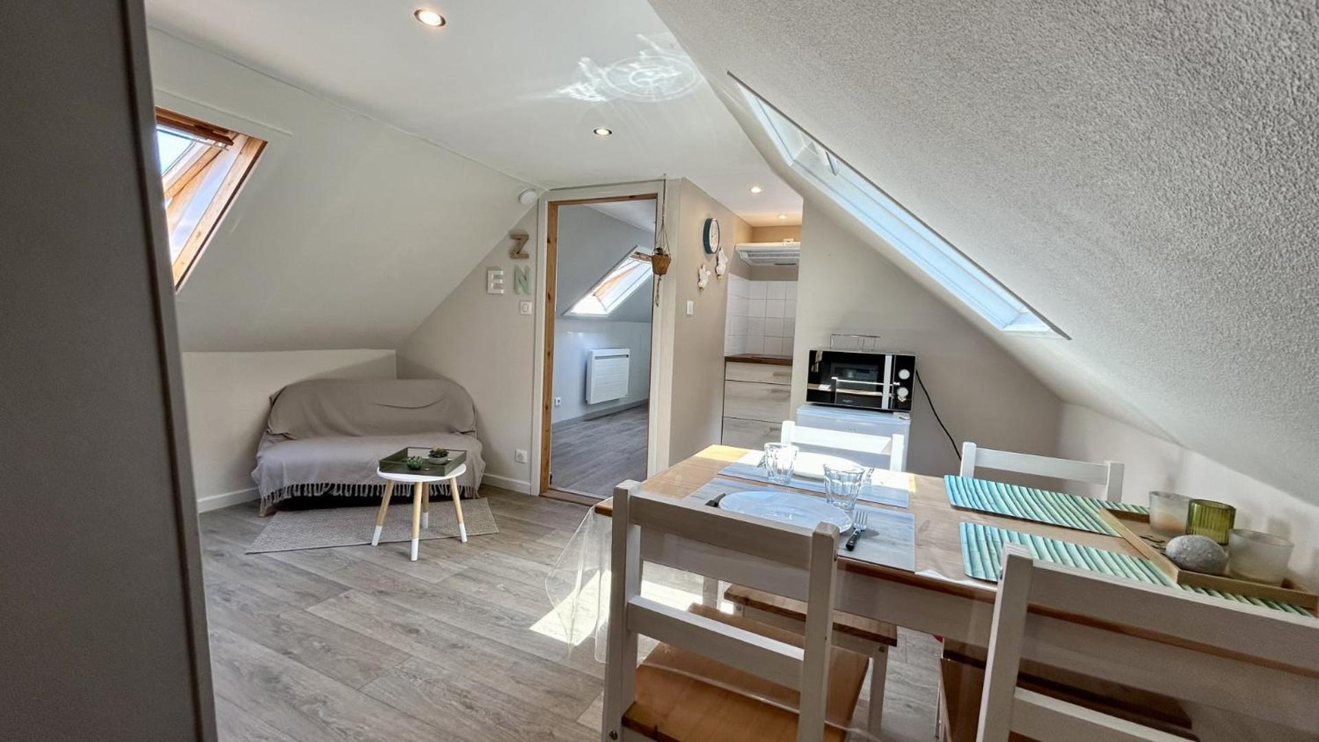 Terre & Mer'Veilles 2, Appartement Avec Spa Pour 2 Personnes Favières Dış mekan fotoğraf